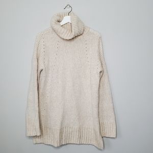 JESSICA SIMPSON | Ribbed Turtleneck Sweater | Small